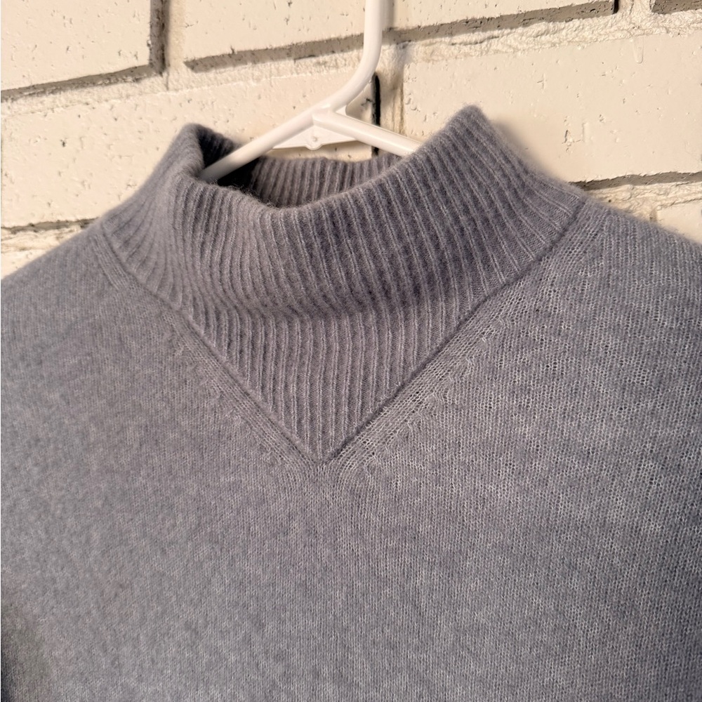 Everlane Mock Neck Wool/Yak Hair Blend Sweater SZ XS | Elevated Basics | Capsule - Picture 2 of 10